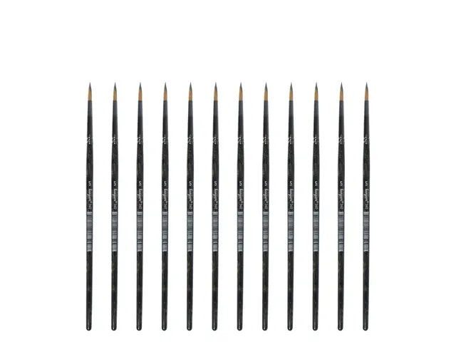 Penseel Kangaro Serie 340 rond Nr. 5 synthetisch doos 12 stuks