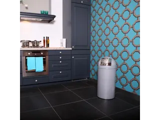 Afvalbak Pushcan 40 Liter Grijs - 3