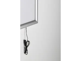 Kliklijst Seco A4 25mm LED slim zilver - 5