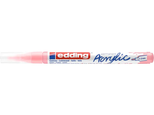 Acrylmarker edding e-5300 fijn stijlvol mauve