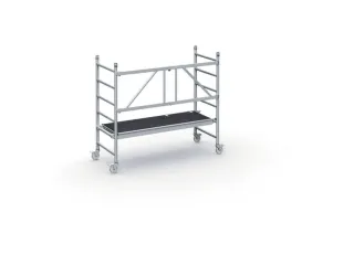 klapsteiger,platform BxD 1800x720mm,steiger H 0,55m,aluminium - 2