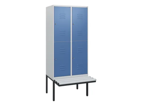 Dubbeldekse dekenkist,HxBxD 1950x800x815mm,2x2vak.,vak B 400mm