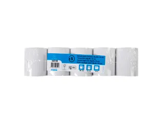 Thermische Tel- en kassarol, 1voud 44 g, 80x70x12mm, Wit - 1