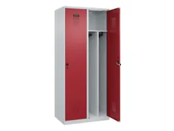 locker voor scheiding van kleding,HxBxD 1850x800x500mm,2vak