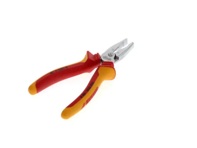 Pince combinée de force VDE avec isolation par gaine 160 mm