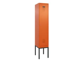 locker,HxBxD 2120x400x500mm,1vak,vak B 400mm,cil.-slot,voetonderstel - 2
