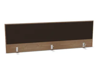 opzetpaneel,v. bureau,aanbouw achter,B 1800mm,NT-cherry,BN2036-bruin - 1
