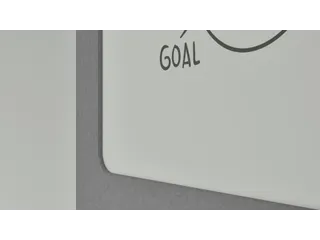 Silva verrijdbaar akoestisch whiteboard donkergrijs 200x120cm - 5