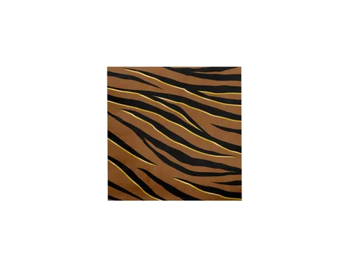 Feest servetten Papier Tiger Safari 16x16cm 8 stuks