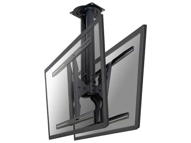 Plafondbevestiging Neomounts C 100 d 2 Schermen Zwart