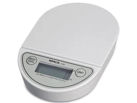 Brievenweger MAULoval postweegschaal tot 2 kg