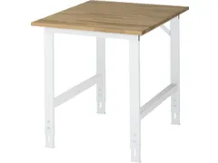 werkbank,HxBxD 760-1080x750x1000mm,beukblad,geolied,draagverm. 500kg