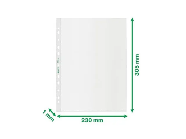 Showtas Leitz Recycle A4 11-gaats PP 0.10mm transparant