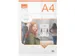 Premium Plus tableau d'affichage acrylique,avec pied, ft A4