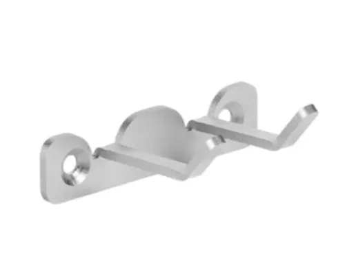Vikan dubbele RVS haak (2xM5) voor schaduwbord 20x82mm