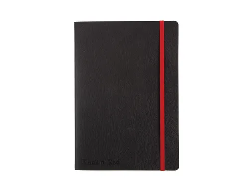 Notitieboek Oxford Black n' Red A5 business journal 72vel lijn