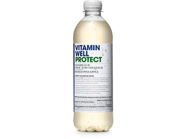 Eau vitaminée Protect Mangue & Ananas) 0,5L 12 pièces