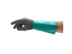 Ansell AlphaTec 58-535B nitril handschoenen, groen/grijs, maat 9
