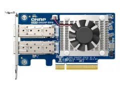 QNAP QXG-25G2SF-E810, Intern, Bedraad, PCI Express, Fiber, 25000 Mbit/