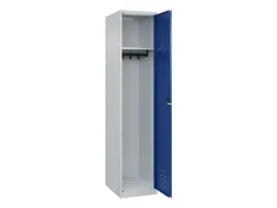 locker,HxBxD 1850x400x500mm,1vak,vak B 400mm,cil.-slot,staand op vloer