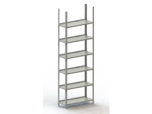 magazijnstelling,grondveld,HxBxD 1850x754x304mm,vaklast 80kg