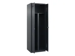 PBM-locker,HxBxD 1850x600x500mm,2vak,vak B 300mm,draaigrendel