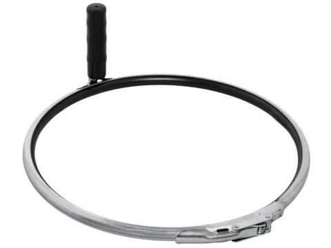 Vuilniszakhouder,Ø 400mm,rond,m. kunststof greep