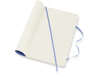 Notitieboek Moleskine large 130x210mm blanco soft cover hydrangea blue - 4