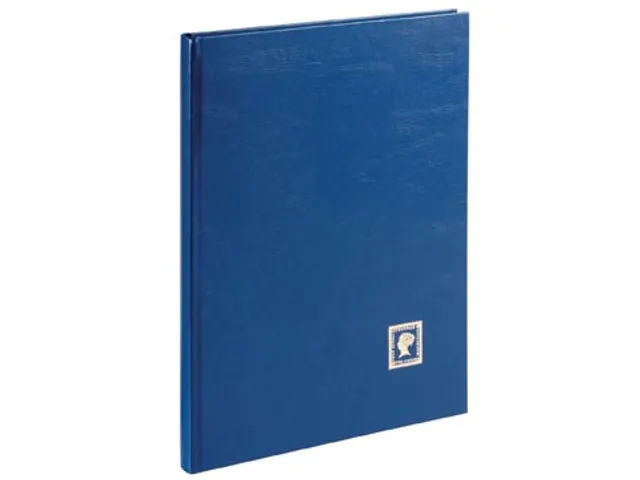 postzegelalbum, A4, 32 vel, blauw