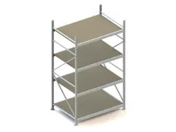 Breedvakstelling Basisveld Hxbxd 2500x1507x1050mm 4 Houten Legborden