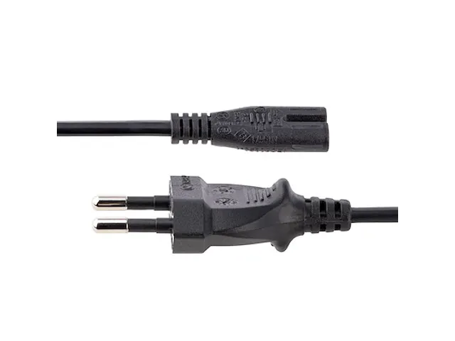 Laptop Stroomkabel 2 Meter EU Plug naar C7, 2.5A 250V