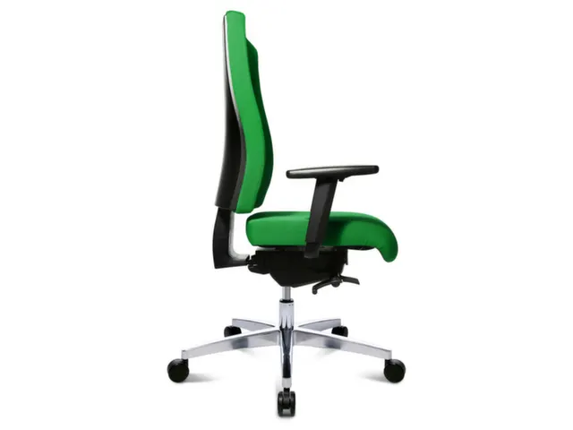 chaise de bureau pivotante,Mécan. synchrone,a. accoudoirs