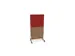 cloison de séparation,Hxl 1545x800mm,NT-cerise,BN4011-rouge