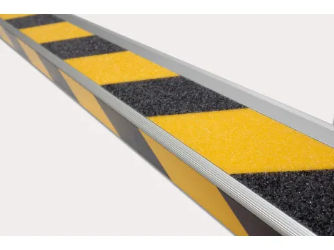 Antisliplaag,1Hoekprofiel,1Antislip-Laag,Alu/Kunststof,Geel/Zwart