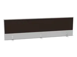 opzetpaneel bureau aanbouw achter MP-lichtgrijs BN2036-bruin 2000mm