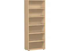 kantoorstelling,HxBxD 2160x800x400mm,5xhouten vloer,6ordnerhoogtes