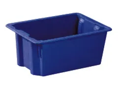 Draaistapelbak Pp Hxlxb 180X400X280Mm 13L Blauw