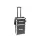 OUTLET Gereedschapskoffer Aluminium Trolley 370x270x670mm Zwart