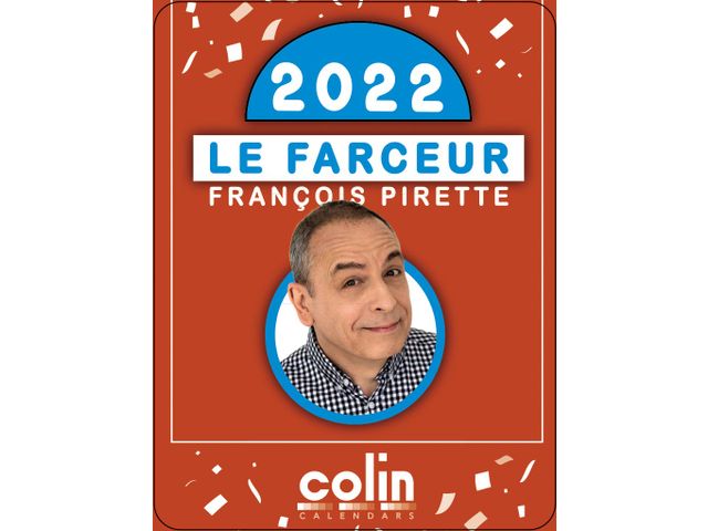 Dagblokkalender Le Farceur François Pirette 2022 | Jaarartikelen.nl