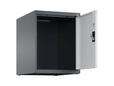 opzetkast,v. locker,1vak.,vak B 400mm,HxBxD 500x400x500mm,cilinderslot