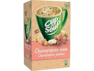 Cup-a-Soup Champignon Ham Doos 21 Stuks - 1