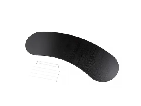 Legplank voor Balie Counter Professional Original L Zwart