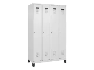 locker voor scheiding van kleding,HxBxD 1950x1200x500mm,4vak - 2