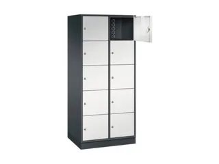 grootvolume-lockersysteem,RAL 7021/RAL 7035,HxBxD 1950x820x600mm - 1