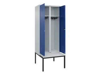 locker voor scheiding van kleding,HxBxD 2120x800x815mm,2vak - 2