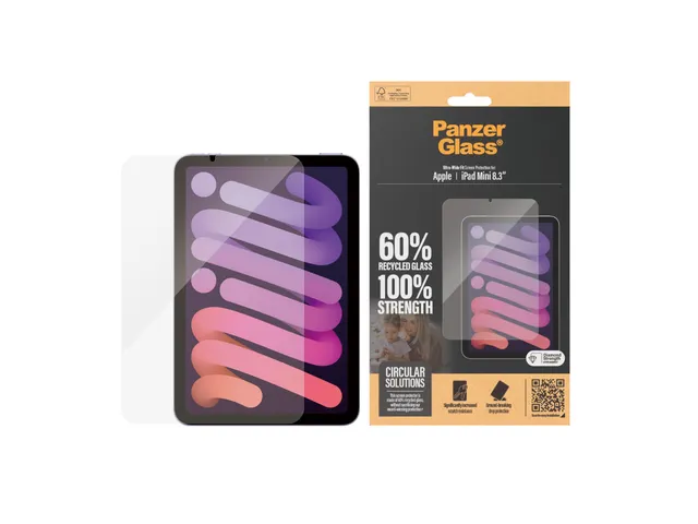 PanzerGlass Screen Protector iPad Mini 8.3'' (2021, 2024) | Ultra-W