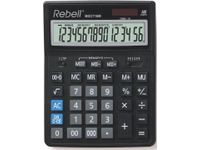 Calculator Rebell-BDC716T-BX zwart desktop
