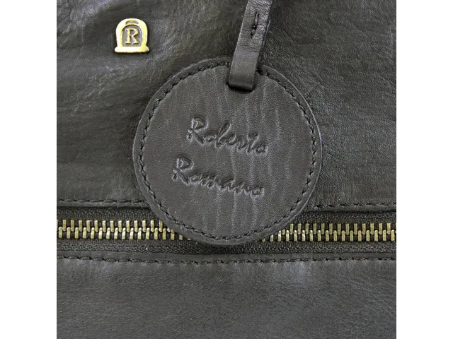 Heuptas Roberto Romana BOLOGNA zwart Echt leer, 29x12x5cm