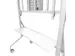 Support sol mobile Neomounts MOVE Go XL FL50-575WH1 écran 65-110 inch