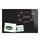 Glasmagneetbord Be!Board zwart 60x90x0.9cm incl. 2 magneten